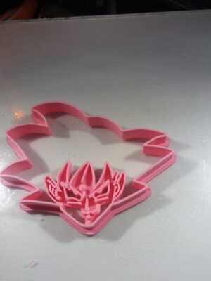 Cortador de Galletas Cara de Son Goku - Dragon Ball 3D (Gratis)