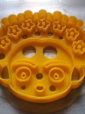 Cortador de Galletas Rostro de Frida Kahlo 3D