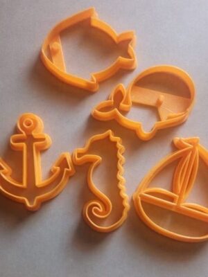 Cortadores de Galletas Marina y Náutica (Kit) 3D