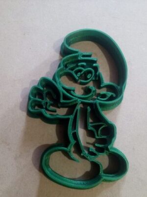 Cortador de Galletas Pitufo 3D