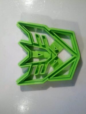 Cortador de Galletas Logo Decepticons - Transformers 3D