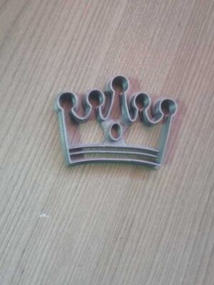 Cortador de Galletas Corona de Princesa 3D