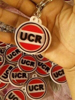 Llavero Partido UCR (Unión Cívica Radical) 3D