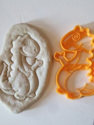 Cortador de Galletas Dinosaurio T-Rex Infantil 3D