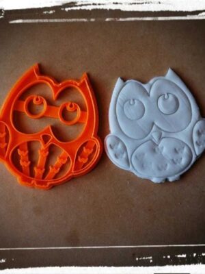 Cortador de Galletas Búho 3D