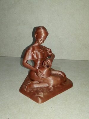 Estatua Figura Mujer Africana 3D (Gratis)
