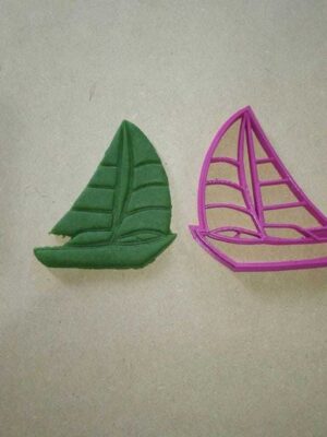 Cortador de Galletas Velero (Sailing Boat) 3D