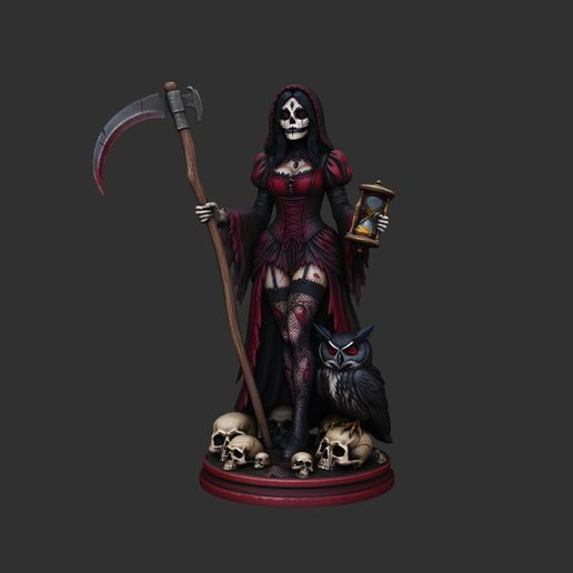 Estatua Santa Muerte Catrina (Alta Definición) 3D - Image 2