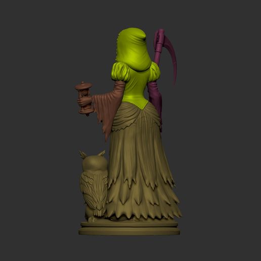 Estatua Santa Muerte Catrina (Alta Definición) 3D - Image 6