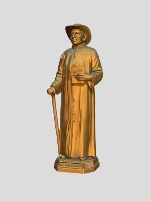 Estatua Santo Cura Brochero 3D