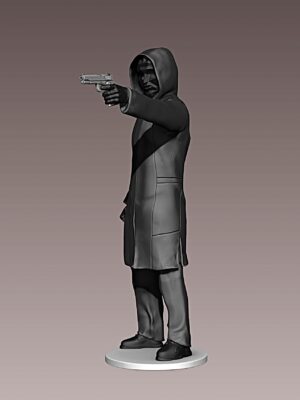 Estatua 3D Líder del Juego del Calamar - The Front Man Coleccionable