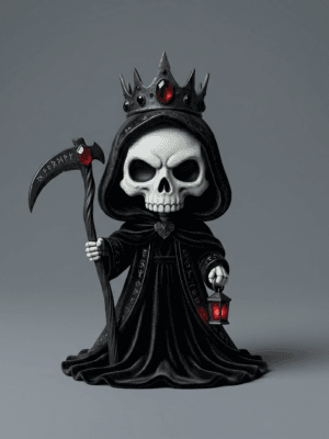 Chibi San La Muerte Grimm figurilla para impresión 3D STL gratis