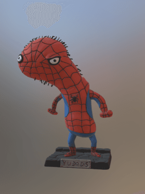 Spiderman (Spooterman) meme modelo 3D para imprimir y pintar