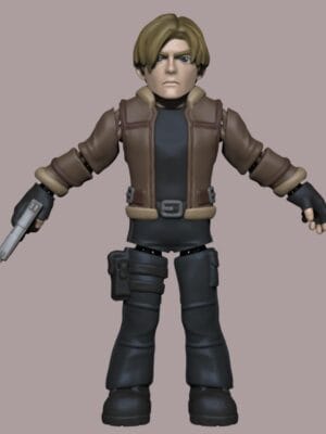 Leon S. Kennedy Flexi Fan Art – Articulado