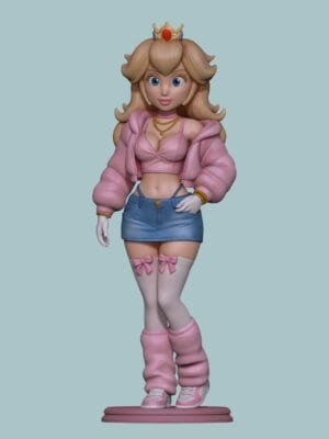 figura de Princesa Peach (Urban Style) - STL